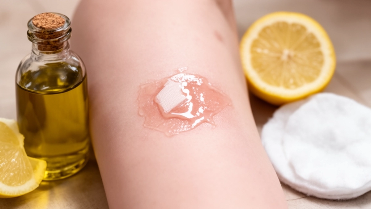 Czym zmyć klej po plastrze domowym sposobem