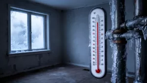 jak spada temperatura w nieogrzewanym domu