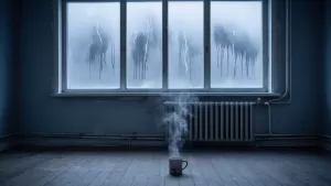 zimno w domu po ociepleniu
